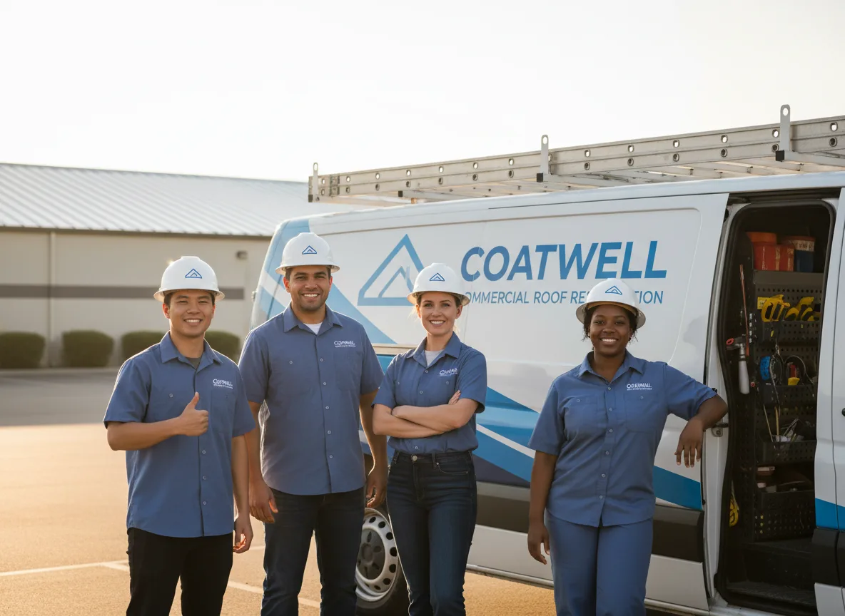 Commercial roof coating company in Niotaze, KS
